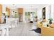 Open-concept living area with bright interiors, hardwood floors, and stylish furniture at 104 Meldon Ave, Atlanta, GA 30315