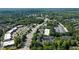 Overhead view showing community with easy access to roads, shopping and more at 10090 Jones Bridge Rd # 2, Alpharetta, GA 30022