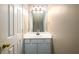 Bathroom featuring a vanity with modern fixtures and ample storage space at 3001 Majestic Park Ct, Duluth, GA 30096