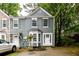 Two-story townhome with a nicely landscaped front yard and a well-maintained exterior at 3001 Majestic Park Ct, Duluth, GA 30096