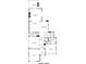 Main level floor plan showing layout of rooms, including kitchen, living room, and bedrooms at 44 Barbara Ln, Atlanta, GA 30327
