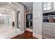 Hallway with hardwood floors, with view of the walk-in closet at 44 Barbara Ln, Atlanta, GA 30327