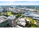 Stunning aerial view capturing the cityscape, green spaces, and landmarks, showcasing an urban oasis at 45 Ivan Allen Jr Nw Blvd # 1702, Atlanta, GA 30308