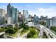 High-rise condo building offering panoramic views of the city skyline and freeway at 45 Ivan Allen Jr Nw Blvd # 1702, Atlanta, GA 30308