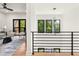 Bright foyer with hardwood floors and views of the adjacent living area, showcasing a modern aesthetic at 187 Clay Se St, Atlanta, GA 30317