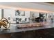 Stylish living room with a fireplace and open layout to the kitchen, perfect for modern living at 187 Clay Se St, Atlanta, GA 30317