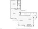 First floor plan showing bedroom, kitchen, living room, dining room, bathroom, mudroom, and foyer at 1010 Fendley St, Woodstock, GA 30188
