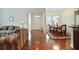Open living space with beautiful hardwood floors and an inviting atmosphere at 2595 Grapevine Cir, Cumming, GA 30041