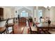 Spacious open floor plan with living, dining, and kitchen areas at 2595 Grapevine Cir, Cumming, GA 30041
