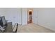 Bright and airy office that connects to the kitchen through an open doorway at 2595 Grapevine Cir, Cumming, GA 30041