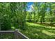 Wooded backyard view from deck at 3295 Waters Ml, Alpharetta, GA 30022