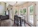 Cozy breakfast area with natural light, perfect for casual dining and Gathering meals at 3725 Falls Trl, Winston, GA 30187