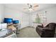 Functional bedroom with closet, a ceiling fan, and natural light at 19 Margrit Ct, Stockbridge, GA 30281