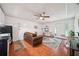 Cozy living room featuring comfortable seating and ample space at 19 Margrit Ct, Stockbridge, GA 30281
