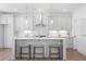 Modern kitchen with a center island, stainless steel appliances, and a bright and airy atmosphere at 3316 Stillwood Ln, Atlanta, GA 30354