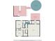 Detailed floor plan featuring bedrooms, bathrooms, hall, garage, pool, patio, and covered deck areas at 35 Kendall Ln, Covington, GA 30014