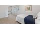 Bedroom featuring a mirrored closet and neutral carpet at 3521 Eaglerock Dr, Atlanta, GA 30340