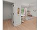 Bright bedroom with wood floor, large window and ceiling fan at 3805 Carder Ln, Cumming, GA 30028
