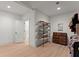 Walk-in closet featuring wire rack shelving and built-in drawers for storage at 3805 Carder Ln, Cumming, GA 30028