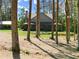 Secluded home surrounded by mature trees, adding privacy and a touch of natural beauty at 3805 Carder Ln, Cumming, GA 30028