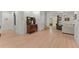 Inviting living room featuring hardwood floors and a traditional-style foyer with ample space at 3805 Carder Ln, Cumming, GA 30028