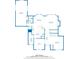 Detailed floor plan showcasing the layout of the home, including the living spaces, bedrooms, and bathrooms at 725 Heathland Dr, Roswell, GA 30075