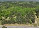 Aerial view of the property surrounded by lush trees and conveniently located along a paved road at 5618 Highway 212, Covington, GA 30016