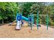 Community playground area with slides, climbing structures, and ample space for fun at 1645 Horseshoe Creek Ln, Cumming, GA 30041