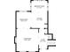 Second floor layout features living, dining, and kitchen areas, plus a breakfast nook at 2986 Edenberry Nw Ln, Kennesaw, GA 30152