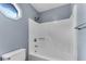 Bathroom tub and shower combo at 4234 Stillwater Dr, Duluth, GA 30096
