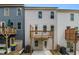 Back of townhome featuring private back deck at 387 Skylar Se Way, Atlanta, GA 30315