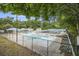 Community pool with fencing and surrounding green space, providing a recreational amenity for residents at 387 Skylar Se Way, Atlanta, GA 30315