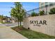The Skylar at Hill Street community sign is presented, set in a well maintained area at 387 Skylar Se Way, Atlanta, GA 30315