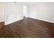 Bedroom featuring hardwood floors at 53 Monet Nw Ct, Atlanta, GA 30327