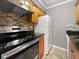 Kitchen featuring granite countertops and stainless steel appliances at 53 Monet Nw Ct, Atlanta, GA 30327