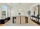 Elegant dining room with large windows and stylish decor at 229 Brookview Pl, Woodstock, GA 30188