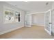 Bright office featuring elegant French doors and a large window offering picturesque neighborhood views at 2723 Byess Ct, Marietta, GA 30064