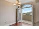 Open concept living opens to a balcony with stunning city views through french doors at 2161 Peachtree Rd # Apt 706, Atlanta, GA 30309
