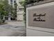 Exterior building sign displaying 'Bradford on Peachtree' in elegant script at 2161 Peachtree Rd # Apt 706, Atlanta, GA 30309