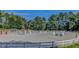Wide view of equestrian arena with fencing, jumps, and trees surrounding, creating an ideal space for riding at 4708 Tall Pines Nw Dr, Atlanta, GA 30327