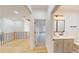 Modern bathroom with double vanity, black hardware, and bright lighting at 3774 Eli Dr, Snellville, GA 30039