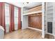 Charming bedroom with a unique loft bed design, hardwood floors, and plenty of natural light at 4462 Dandelion Ln, Atlanta, GA 30342