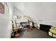 Attic space with artist setup at 122 Griffin Way, Canton, GA 30115
