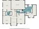 Second floor floor plan shows layout of bedrooms, bathrooms, and walk-in closets at 2258 Bright Water Dr, Snellville, GA 30078