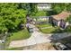 Aerial view of a house showing the surrounding lot and driveway at 2667 Peyton Nw Rd, Atlanta, GA 30318