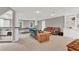 Spacious finished basement with neutral walls, carpet flooring, and recreational spaces at 902 Laurel Crest Dr, Woodstock, GA 30189