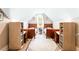 Unique bedroom with twin beds and built-in shelving, perfect for  at 6505 Hampton Creek Dr, Cumming, GA 30041