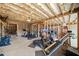 Unfinished basement with exposed ceiling and framed walls, perfect for customization at 410 Gardens Of Harmony Dr, Canton, GA 30115
