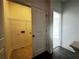Laundry room with tile floor and ample storage at 508 Healy Dr # 70, Cumming, GA 30040