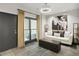 Cozy living room with tile floors, neutral sofa, modern art, and natural light at 1323 Peachtree Ne Vw, Atlanta, GA 30319